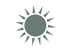 Icône soleil
