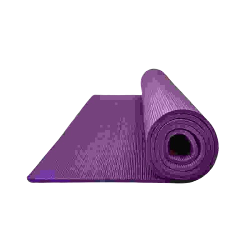 Tapis de yoga violet